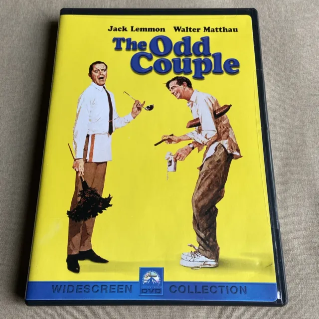 The Odd Couple (DVD 1967 Widescreen) Divorce Comedy Jack Lemmon Walter Matthau +