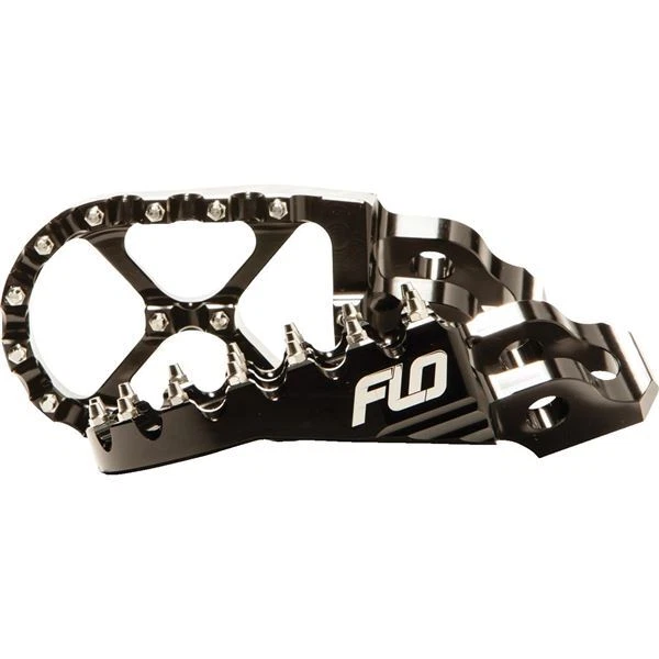 Flo Motorsports Pro Series Footpegs - FPEG-795-2 BLK