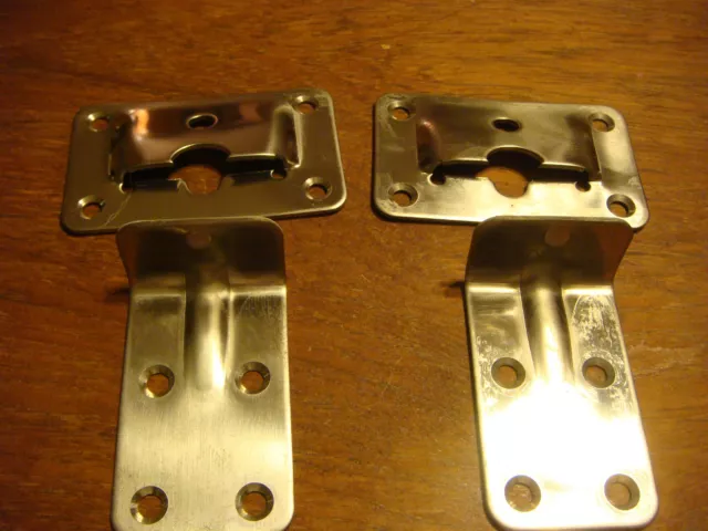 Removeable TABLE BRACKETS Stainless NOS Cockpit Lot of 25 Wholesale NEW