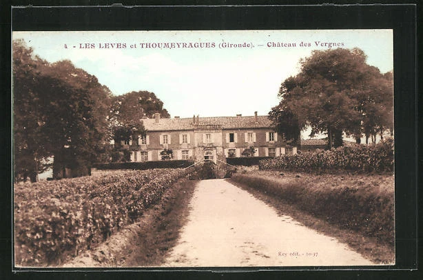 CPA Les Leves, Chateau des Vergnes