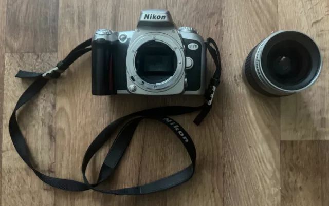 AB 1 EURO!! Nikon F75 analoge Spiegelreflexkamera mit Objektiv AF Nikkor 28-80mm