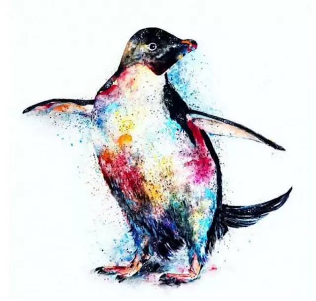 Cartoon Penguin Full drill 5D Diamond Painting Art Handmade Wall Decor DIY