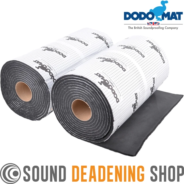 DODO MAT DEADN DUO Pro Sound Deadening Underlay Van Insulation Twin