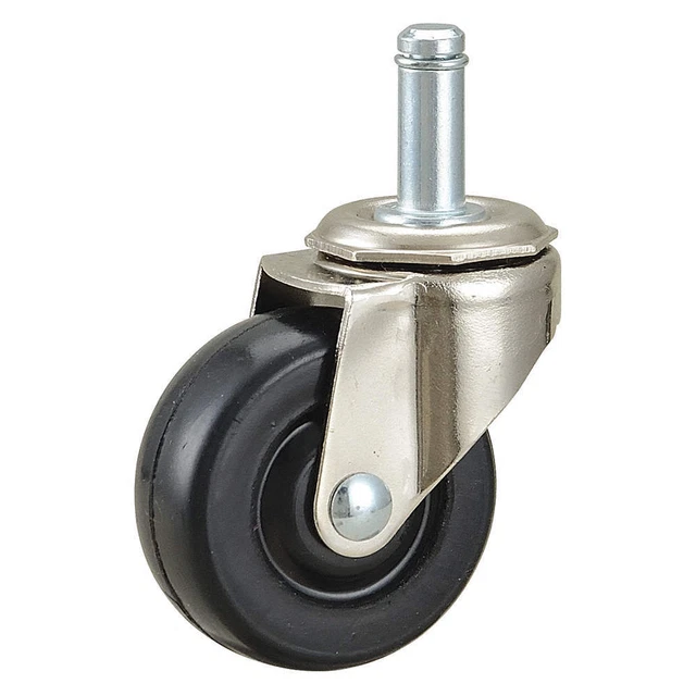GRAINGER APPROVED 32007 Friction-Ring Stem Caster