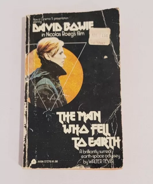 The Man Who Fell To Earth Walter Tevis Paperback 1976 Movie Tie-in David Bowie