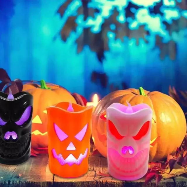 Halloween Party-Bar Decors Candle Light Multi Purpose LED Light Fashion Lamp
