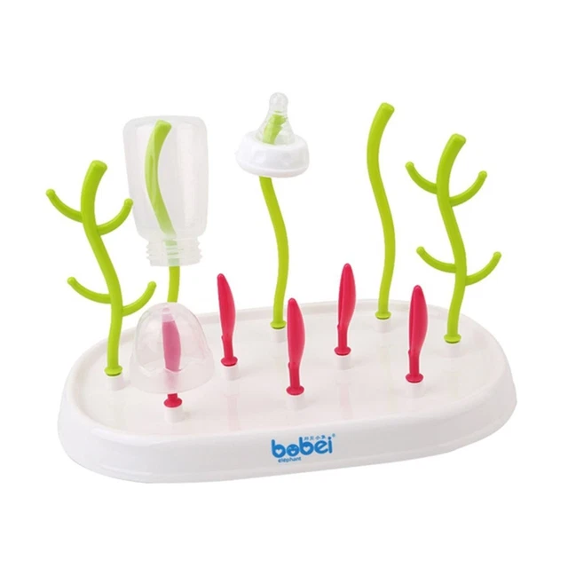 Bebé Soporte para Botella Babyflaschen Escurridor Tendedero para Bebé Biberones