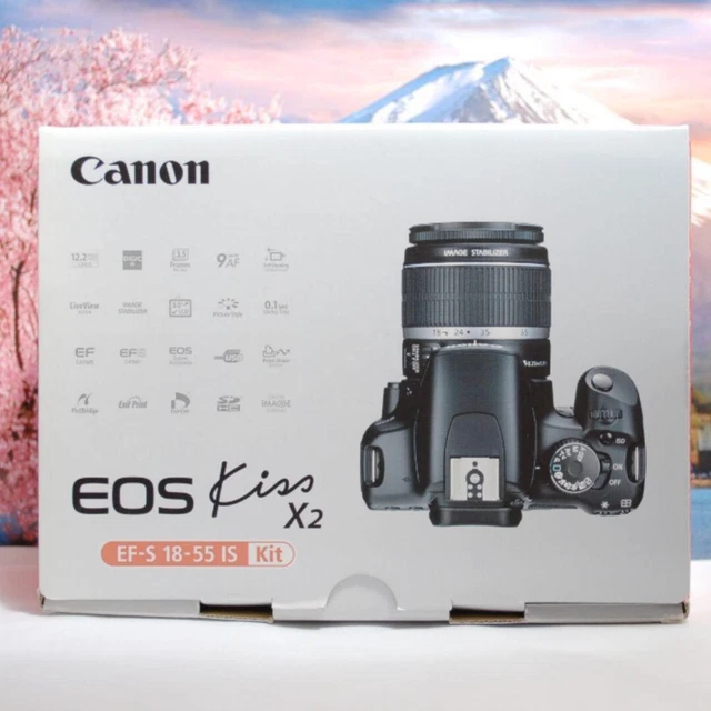 ✨実用美品✨Canon EOS Kiss X2 EF-S18-55mmレンズ ✨実用美品✨Canon EOS Kiss X2 EF-S18-55mmレンズ canon eos kiss