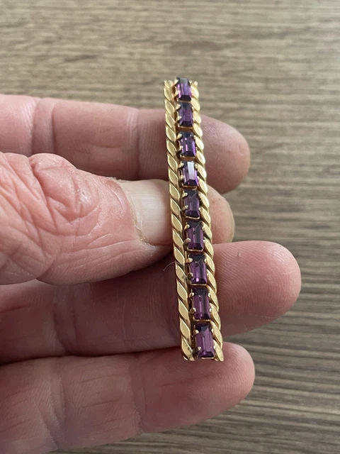 Écrin Ancien En Or Plaqué Pour Broche - Belle Boîte Vintage, Parfaite Pour Collection