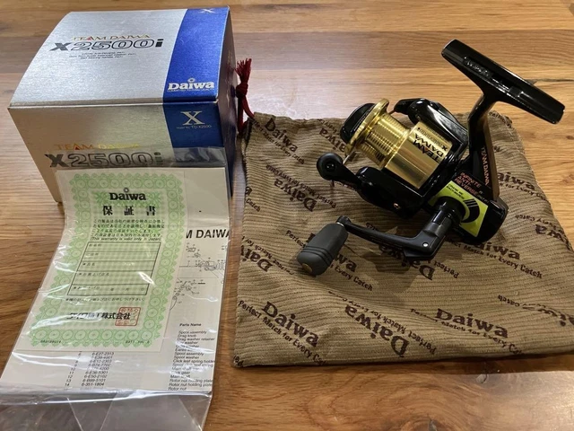 最新人気 SPINNING REEL DAIWA Reel hard and Rare TD-X2500i TeamDaiwa リール