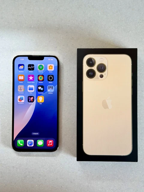 APPLE IPHONE 13 Pro Max - 256GB - Gold (Unlocked) $727.66