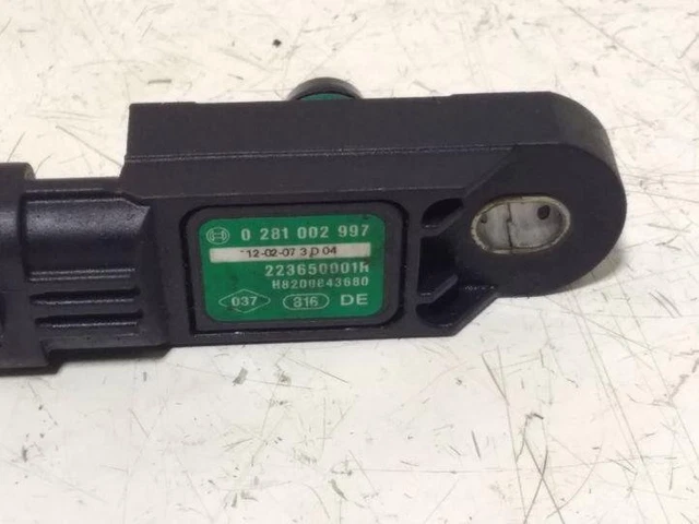 Capteur De Pression MAP Renault Opel Dacia Nissan 0281002997 223650001R 8200483680 • Pièces De