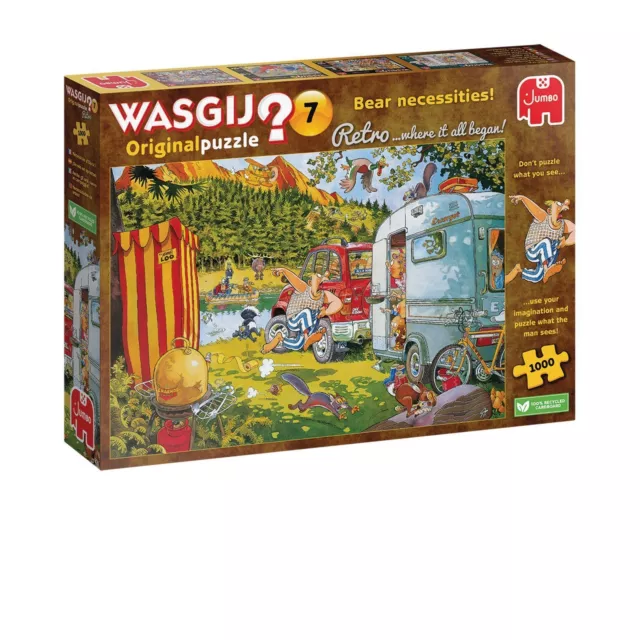 Wasgij Retro Original 7 - Bear Necessities! 1000 Teile | Spiel | 1110100016