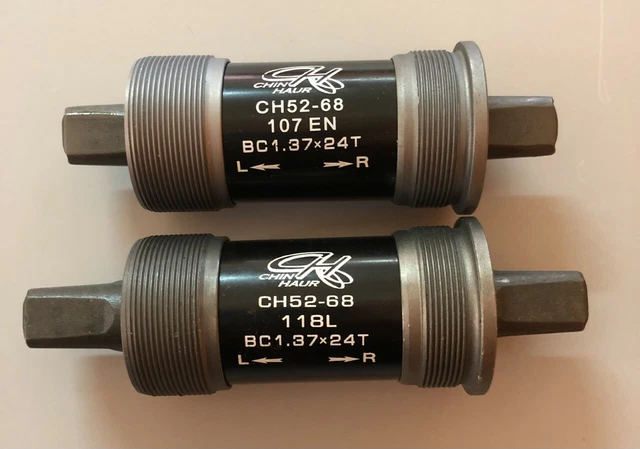 XLC Movimento centrale 119mm, BSA, JIS, BSA, a perno quadro