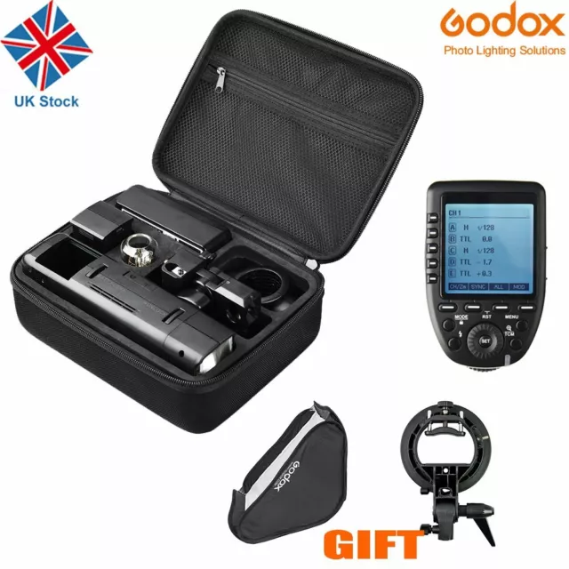 Godox AD200 2.4G TTL 1/8000s HSS Pocket Speedlite Flash +Xpro-F Trigger f Fuji