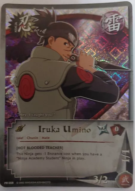 Iruka Umino - N-436 - Common - 1st Edition - Foil - Naruto CCG Singles »  Approaching Wind - Goat Card Shop