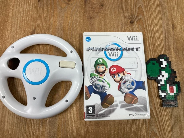 Pack Mario Kart Avec Volant Pour Wii Et Wii U - Édition PAL - Jeu De Course Complet En Bon état