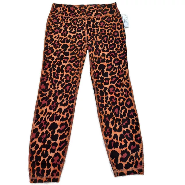 J.Crew Weekend Womens 7/8 High-Rise Leggings Pants Size XL Leopard Pull-On New