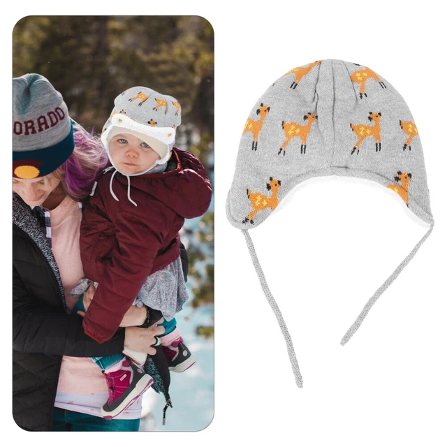 Protezioni orecchie jacquard cotone bambino regali di compleanno regali invernali