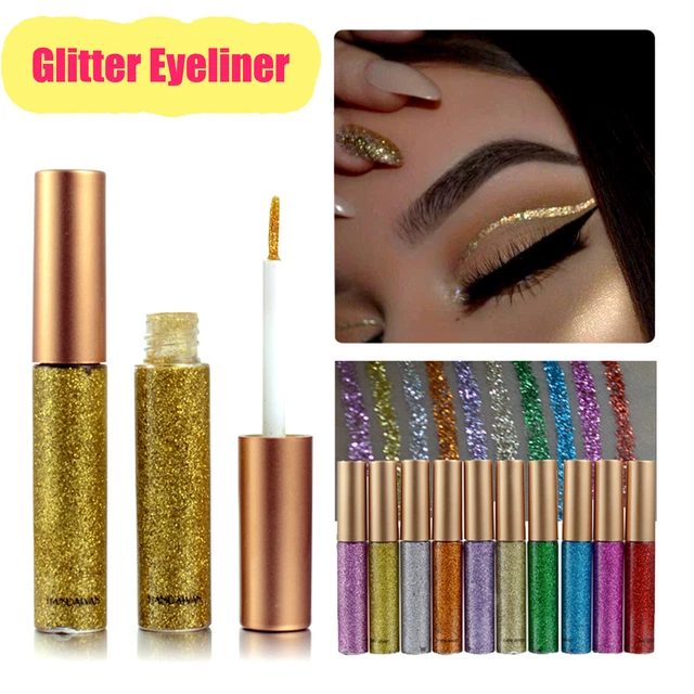Lápiz líquido pigmento sombra de ojos brillo delineador de ojos pigmento maquillaje de ojos de larga duración