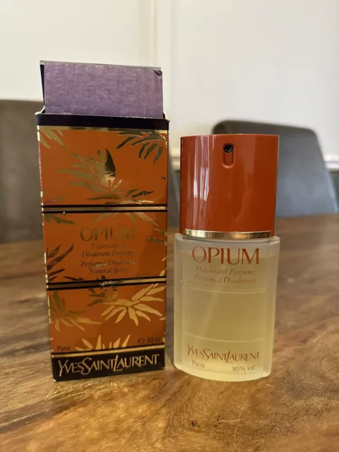 Vintage YSL Opium Deodorant Perfume - See Description