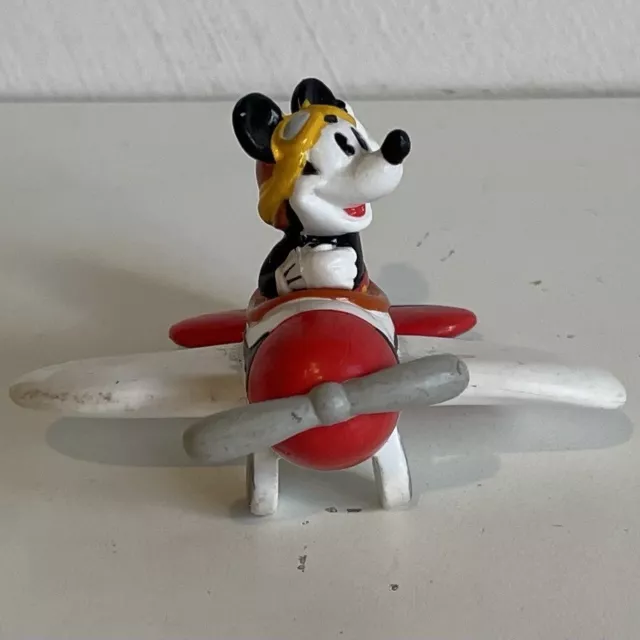 Mickey Mouse Sky's The Limit PVC Figurine Figure APPLAUSE Disney aeroplane 1988 3