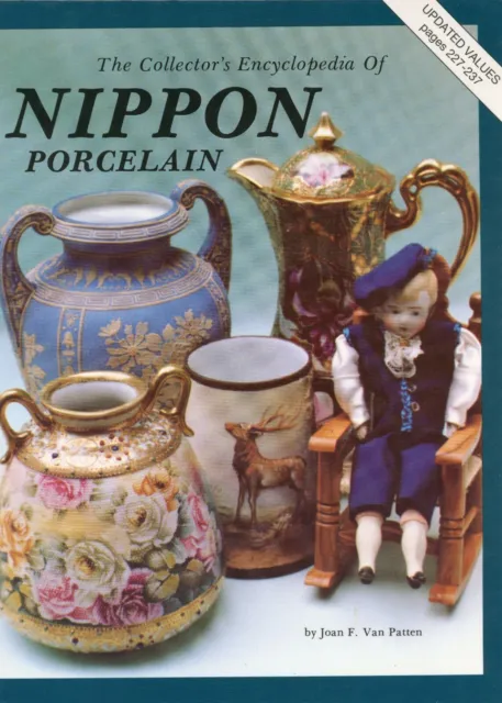 Hand Painted Japanese Nippon Porcelain - Patterns Marks / Scarce Book + Values