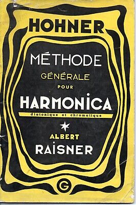 Hohner méthode générale musique harmonica diatonique chromatique 2-ème ed.1955 
