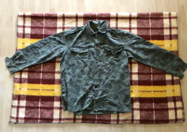 BULGARIAN ARMY SPLINTER Camouflage Uniforms 80s-90s Faded Camo Field ...