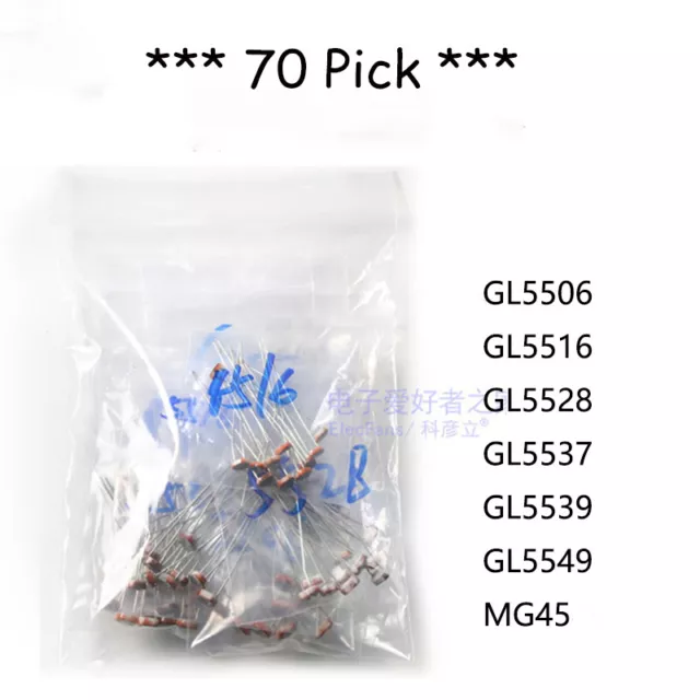 Light Dependent Resistors (LDR's) Photoresistors 70 Pack 7 Types Kits Available