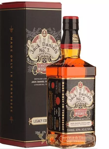 Jack Daniel's - Legacy Edition No. 2 + Geschenkbox - 0,7l - 43% alc. Vol.