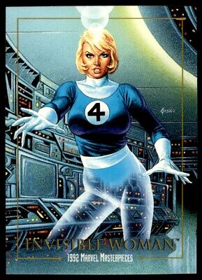 1992 Marvel Masterpieces Invisible Woman #39 SkyBox Joe Jusko