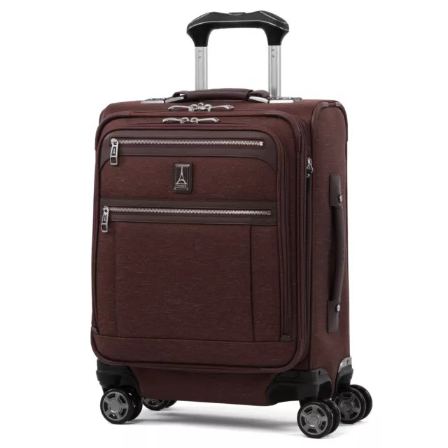 Travelpro Platinum Elite Softside Expandable Luggage, 8 Wheel Spinner Suitcase,