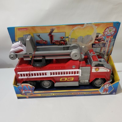 marshall transforming city firetruck