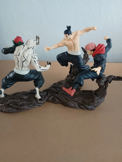 Lot De 3 Figurines Jujutsu Kaisen - Itadori, Todo, Hanami - Série Combination Battle Bandai