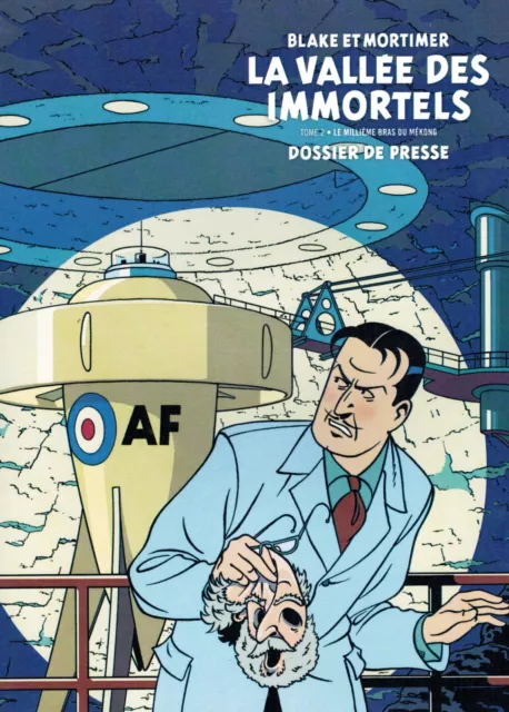 Dossier De Presse - Blake Et Mortimer : La Vallee Des Immortels - Tome 2