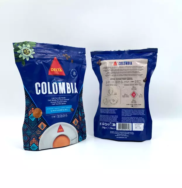 DELTA COLOMBIA Café Tostado Molido de Portugal 2 x 220g 0.97lb café, кава 2