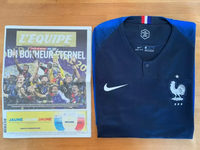 Maillot fff 2 etoiles hot sale