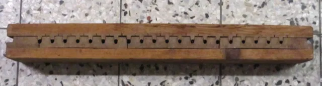 Zigarrenpresse "Osenbrück & Co, Hemellingen b., Bremen", ca. L-56cm (243/10034) 2