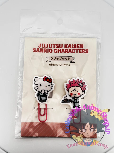 HELLO KITTY RYOMEN Sukuna Jujutsu Kaisen Sanrio CLIP SET Japanischer ...