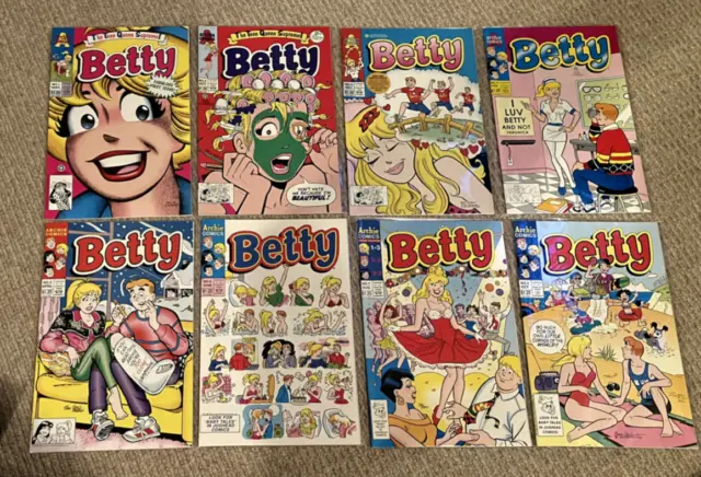 Lot of 14 Archie Comics- BETTY #1-22 High Grade, Bikinis LOOK