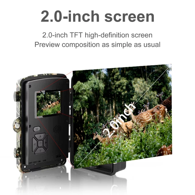 Outdoor Camera High Resolution Professional Infrared Night Vision Motion