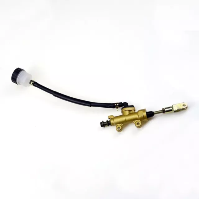 Universal Motorcycle Pit Bike Quad ATV Rear Foot Brake Master Cylinder Reservoir 2