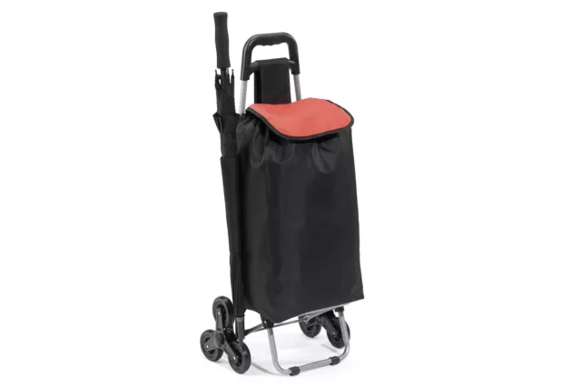 Carrito de Compras 30L Sube las Escaleras Trolly Carro Scooter Carro