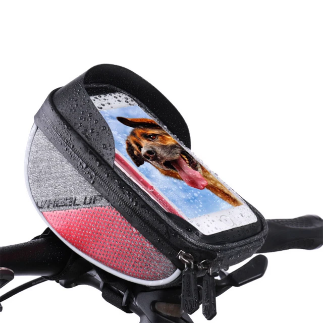 6 pouces sac de vélo sac étanche sac à écran tactile téléphone 8