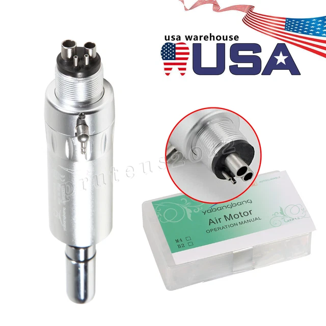 NSK Style Dental Internal Water Spray Slow Low Speed Air Motor Handpiece E Type 4 Hole 60f92a01f91ac9f6c19c276b