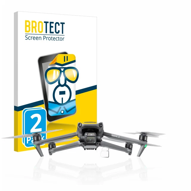 2x Film Protection Ecran pour DJI Mavic 3 Clair Protecteur