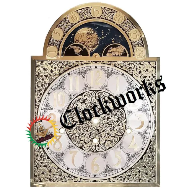 Beautiful 1161-853 Clock Moon Dial