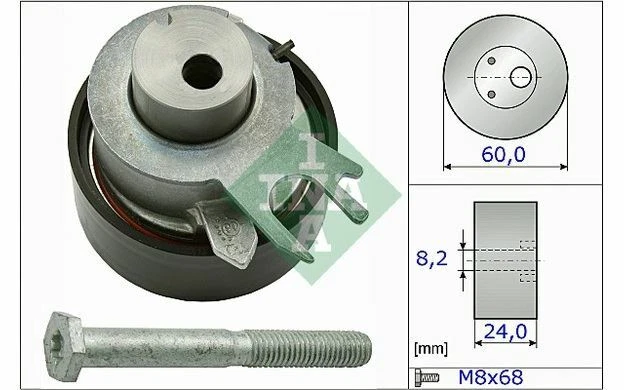 INA Galet tendeur pour SKODA FABIA 531 0317 10 - Pièces Auto Mister Auto