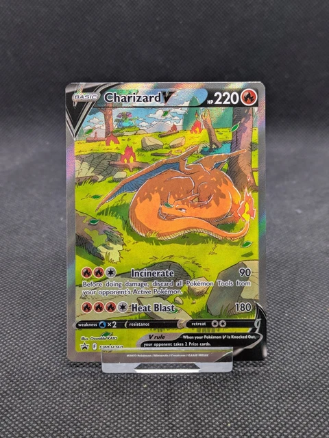 CHARIZARD V SWSH260 Ultra Premium Collection Full Art Promo Pokemon NM ...